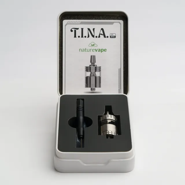 naturevape-t-i-n-a-mtl-rta-selbstwickler-verdampfer-brushed image 1