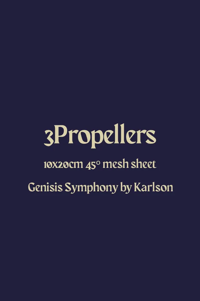 karlson-3propellers-mesh-gewebe-ersatzmesh-mtl image 1
