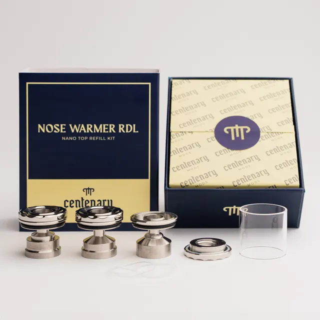centenary-diplomat-nose-warmer-rdl-nano-top-refill-kit-verdampfer image 1