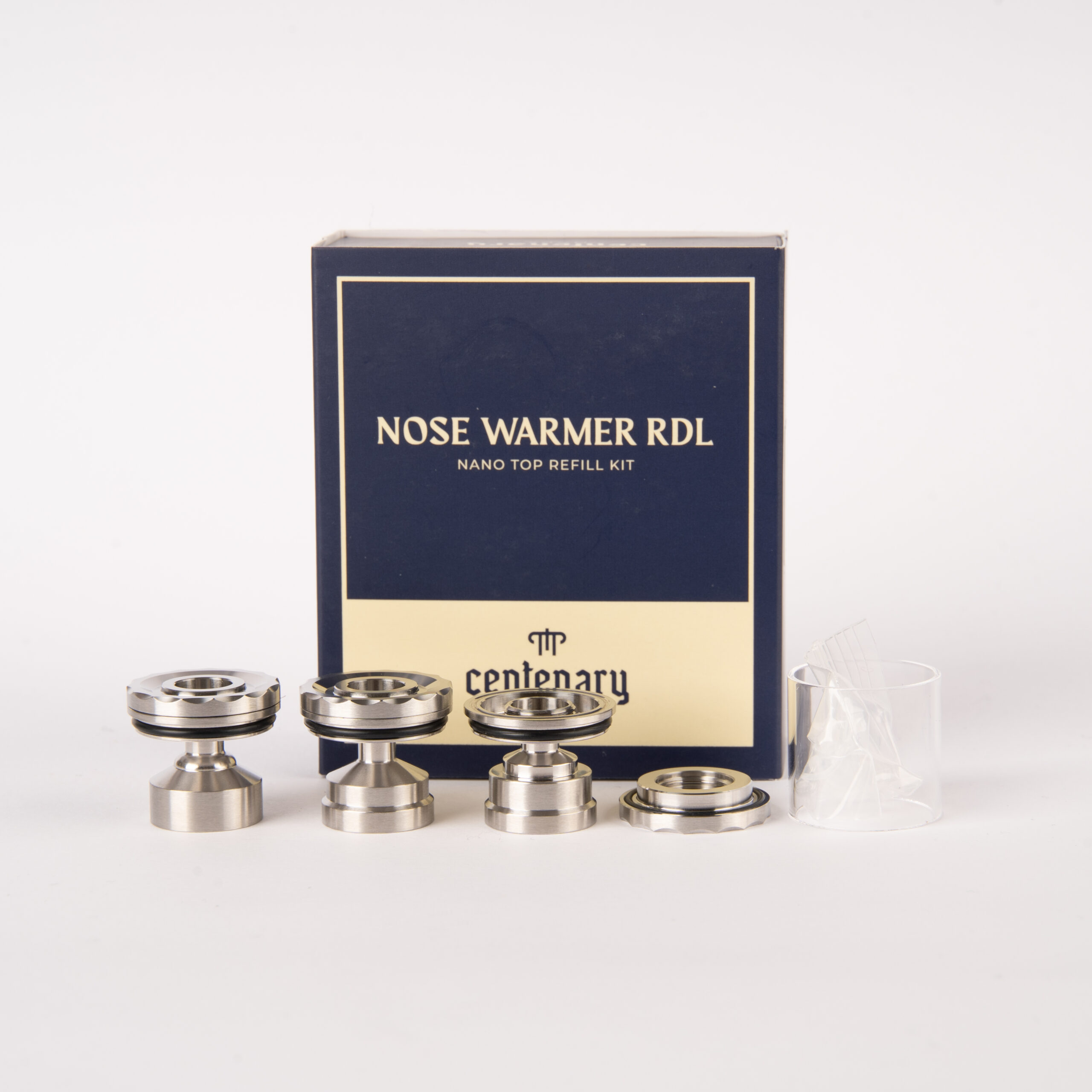 centenary-diplomat-nose-warmer-rdl-brushed-nano-top-refill-kit image 1