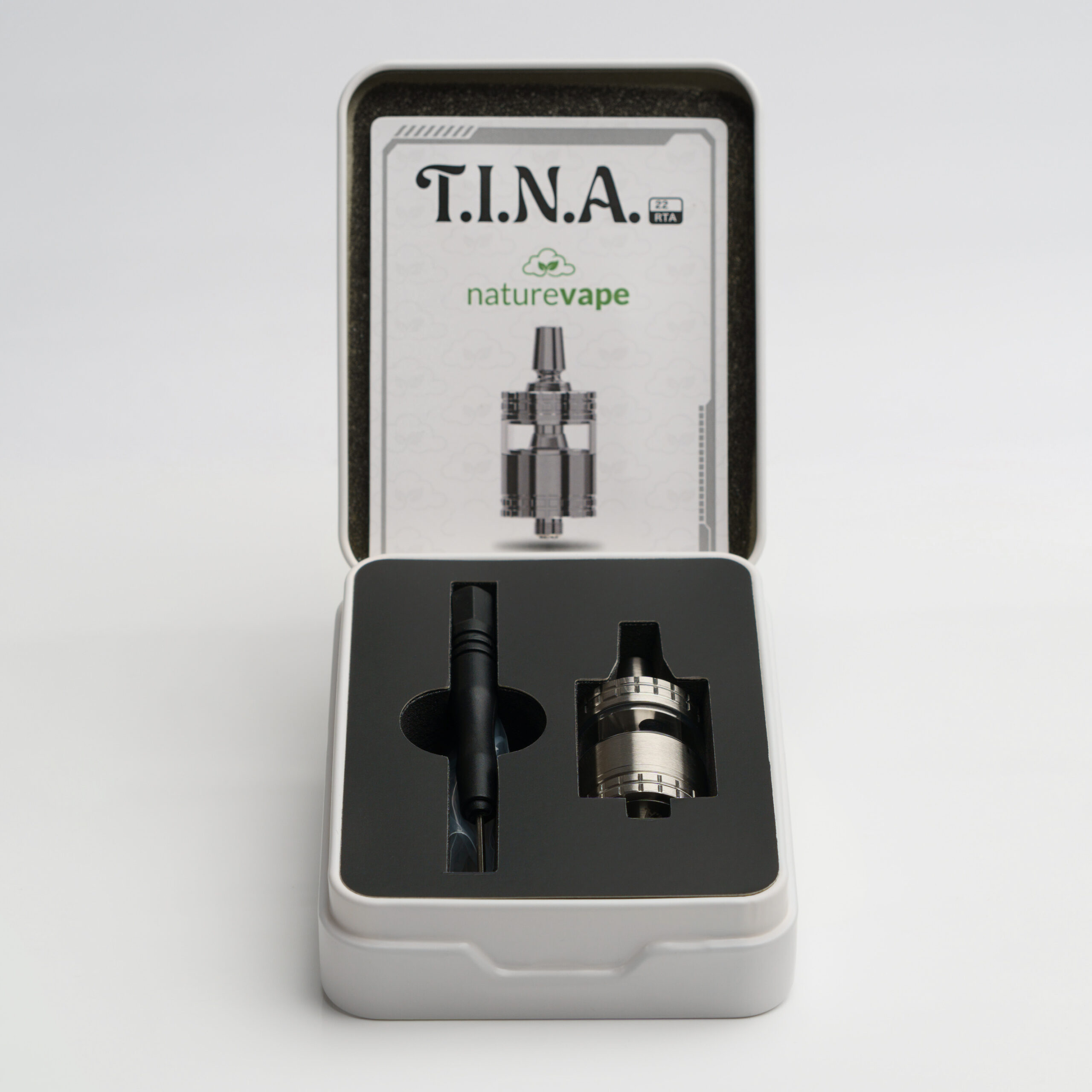 naturevape-t-i-n-a-mtl-rta-selbstwickler-verdampfer-brushed image 1