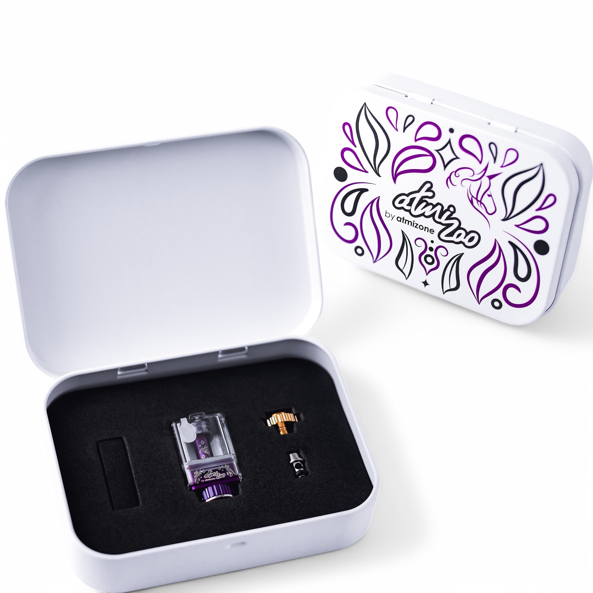 atmizoo-dotshell-rainbow-purple-unicorn-rta-verdampfer-le image 2